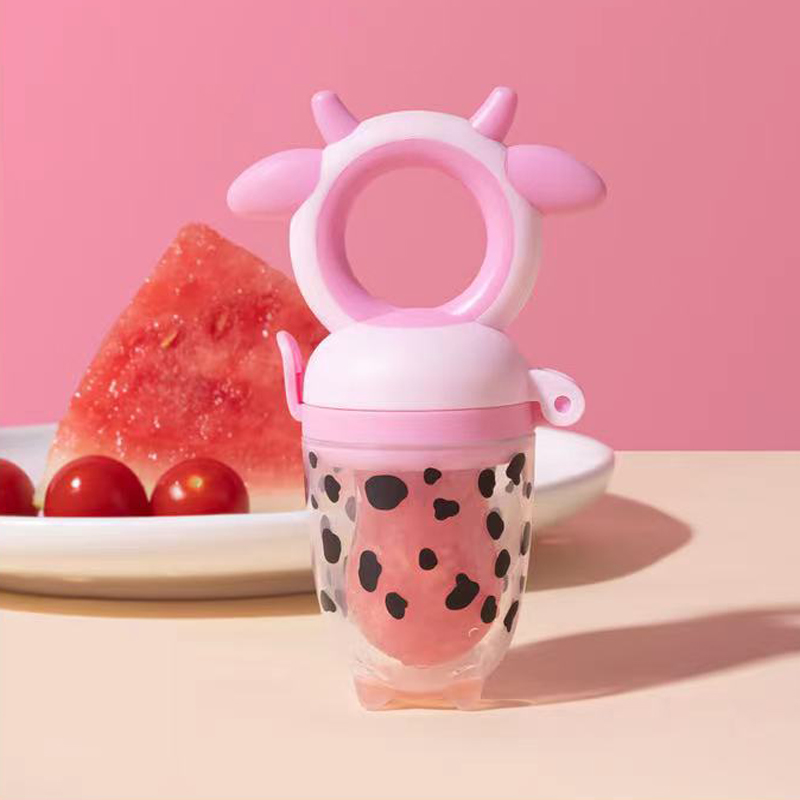 Alimentatore di frutta di alta qualità Cartoon teether grade alimentari eco -friendly silicone ciucone bambino fresco frutta fresca alimentatore alimentatore per bambini
